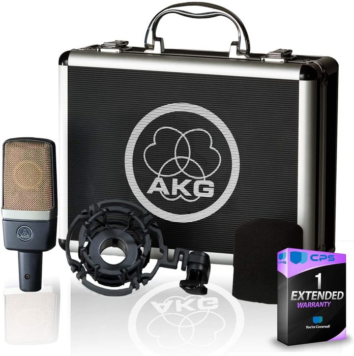 AKG C214② Microfono condensador de estudio Akg c214 - Music Solfeando