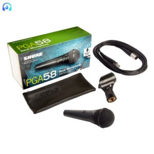 Micrófono Shure PGA58 con cable xlr