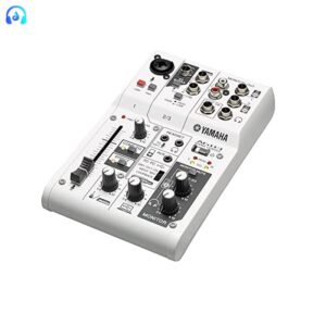 Mezcladora 3 Canales Interfaz USB Yamaha Ag03
