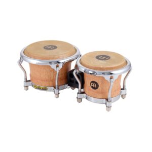 Set de Mini Bongo 3 1/2" Y 4 1/4" Madera Natural Meinl Fwb100snt-M