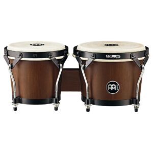 Bongo 6 3/4" Y 8" Walnut Brown, Madera Tradicional Meinl Htb100wb-M