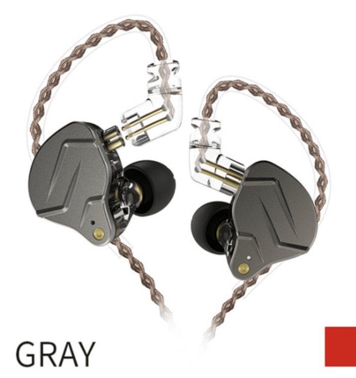 In Ear KZ Pro Zsn Gray Con Micrófono - Music Solfeando