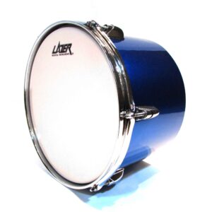 Tenor Lazer 14×10 azul con macetines y llave de ajuste
