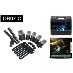 Kit de 7 Microfonos Para Bateria Evolutions Stage