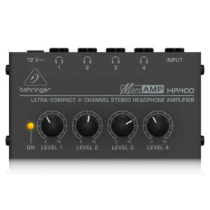 Behringer Microamp HA400 Amplificador de Audifonos 4