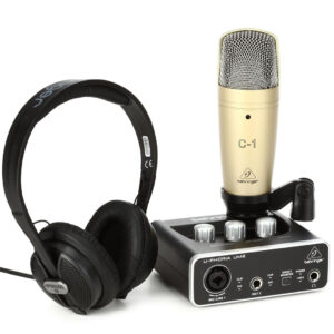 Behringer U-Phoria Studio Recording/Podcasting Bundle
