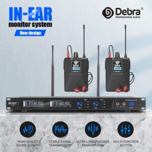 Sistema de Monitoreo Debra 2 Pack Pro Er-202 Uhf