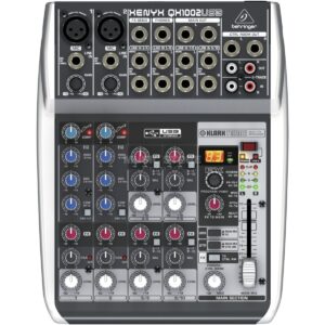 Consola behringer 10 canales pasiva xenyx qx1002usb