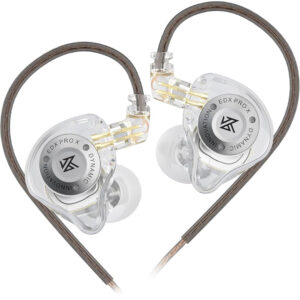 In Ear KZ Edx Pro X Blanco -Ear Dynamic Driving Headphones