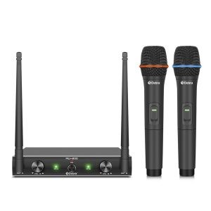 Kit de 2 Microfonos Inalambricos Debra AU200
