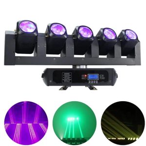 Cabeza Movil Beam 5 X 40 Watt Stage