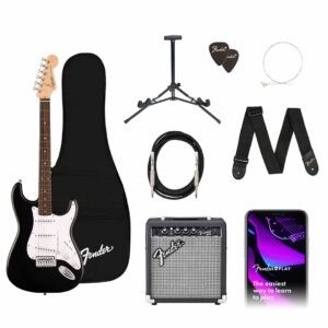Pack Squier by Fender Debut Series Stratocaster Frontman 10G