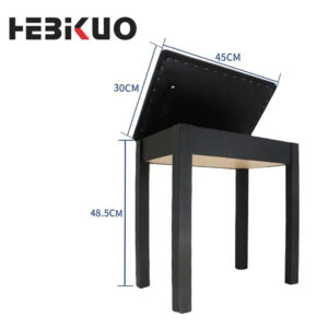 Banquillo de Piano Para Dos Personas Con Gabeta Hebikuo B-112