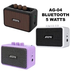 Amplificador Para Guitarra Bluetooth Ag-04 Aroma 5 Watts