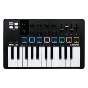 Controlador Arturia Minilab mk3 negro