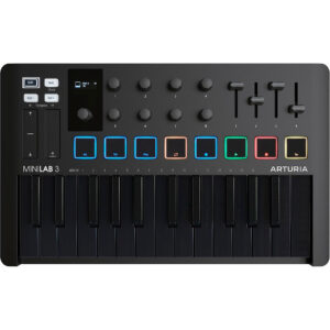 Controlador Arturia Minilab mk3 deep black